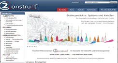 Desktop Screenshot of 2construct.de
